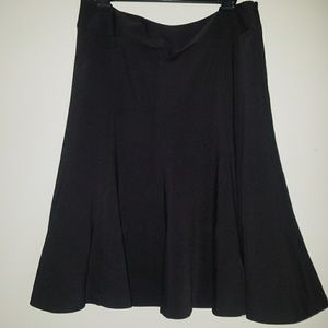 Rafaella Studio black flare skirt